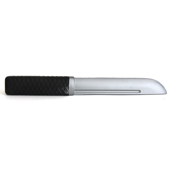rubber training knife, rubber knife, black rubber knife, training knife, knife training, rubber training knife