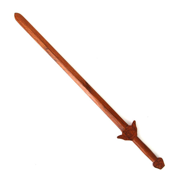 Tai Chi Sword - Wooden Yin Yang Full length 2