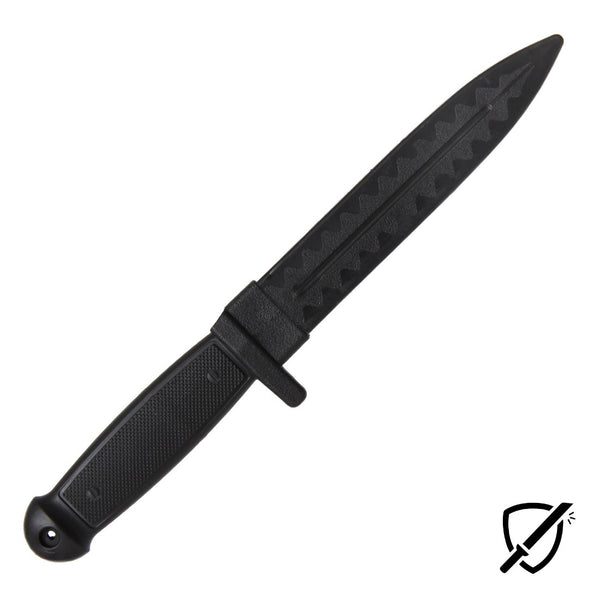 Knife - Training Pointed Tip - Unbreakable Front View