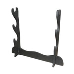 triple sword display, sword display, sword display case, sword display rack, master sword display, japanese sword display, katana sword display