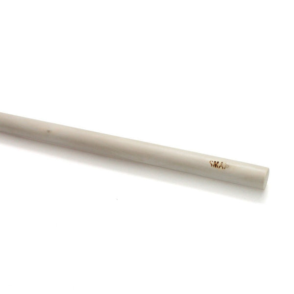 Bo Staff - White Wax 4ft 5ft 6ft end