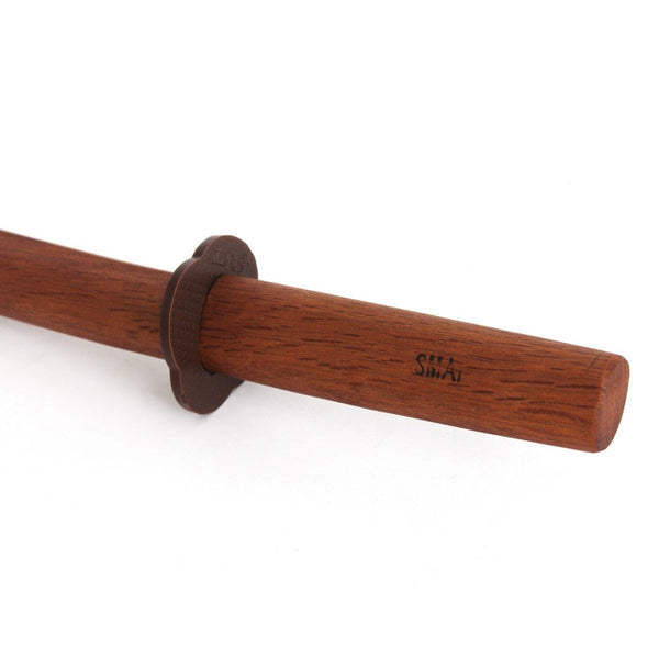 Shoto - Red Oak Close up of handle