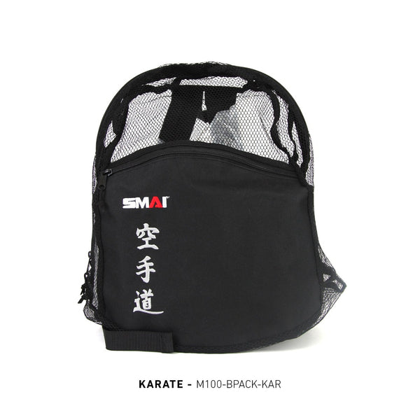 Karate Black SMAI Mesh Back Pack 