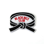 Black Belt Club Patch, Martial arts badge, martial arts patches, karate patches, karate badges, taekwondo patches, kung fu patches, karate uniform patches
