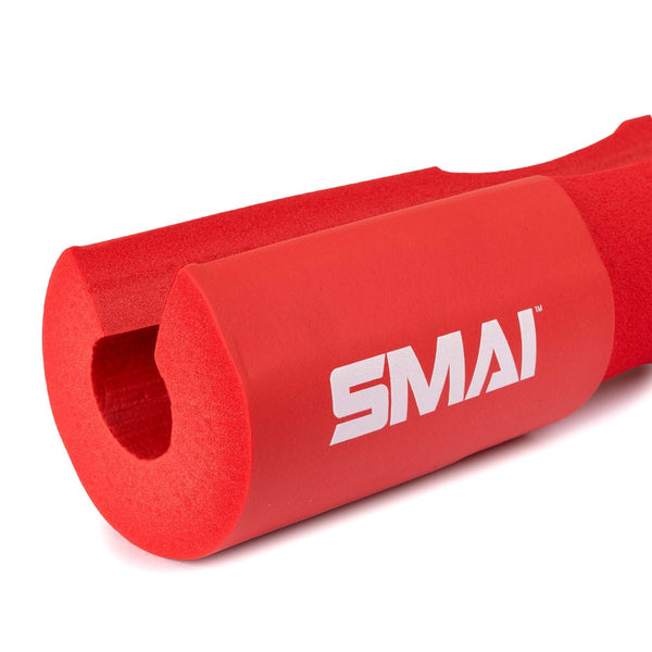 SMAI Red Foam Barbell Pad / Hip Thruster Pad - Foam Close up
