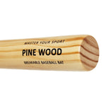 SMAI Breakable Wooden Baseball Bat end 2