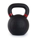 Cast Iron Kettlebells SMAI black 32kg red