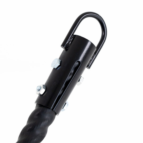 Climbing Rope / Sled pull rope 7m Black Thin | Weights & Fitness | SMAI