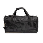 side of SMAI duffle bag  triple black gym bag boxing bag training bag