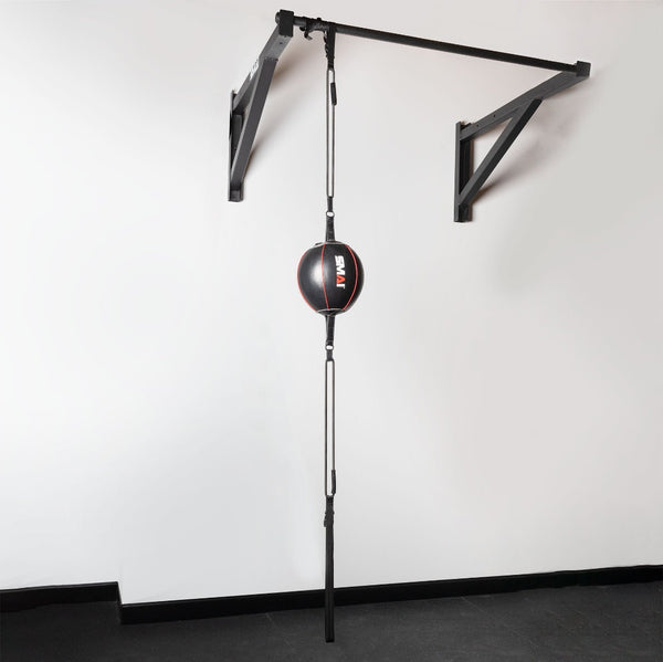 Leather Floor to Ceiling Ball in a gym