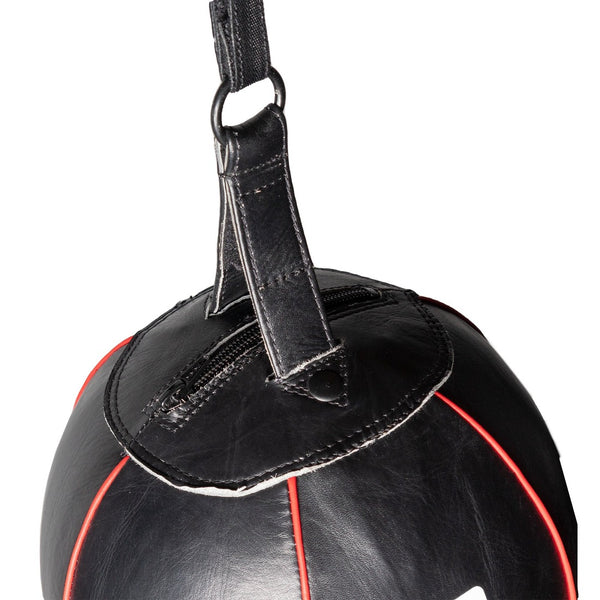 Leather Floor to Ceiling Ball Top View