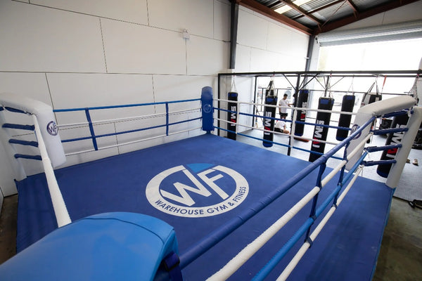 5m custom Competition boxing ring in a gym