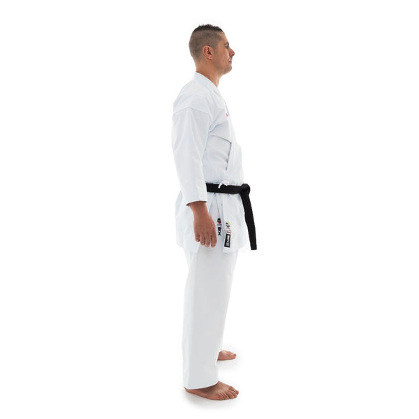 WKF Karate Uniform - 14oz Premium Kata Gi - Kaminari X SIde VIew