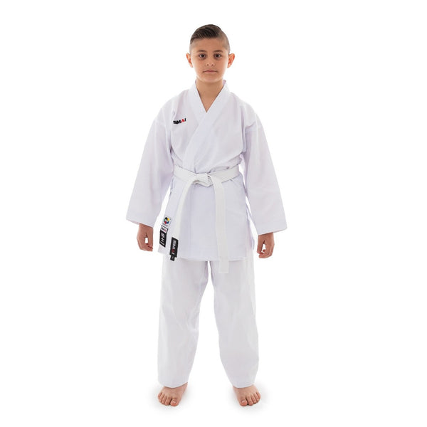 WKF Karate Uniform - 8oz Student - Senshi Front View