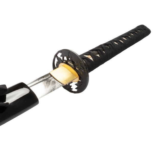 Katana - High Carbon Black Close up of handle 3