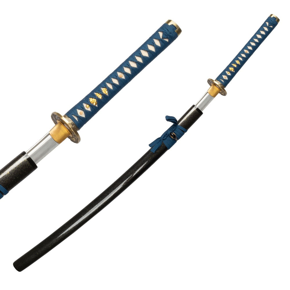 Katana - High Carbon Black / Blue Front View