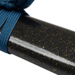 Katana - High Carbon Black / Blue Close up of Saya