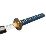 Katana - High Carbon Black / Blue Close up