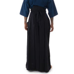 Kendo Pants - Deluxe Japanese Hakama Back View