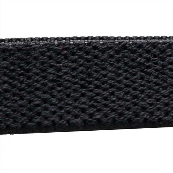 Knitted Resistance Band - 25lb Black Close up of material