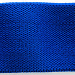 Knitted Resistance Band - 100lb Blue Close up of Material