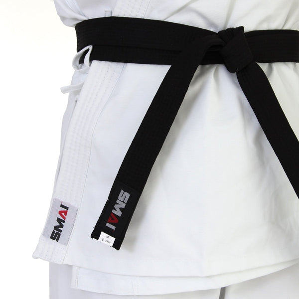 Kyokushin Kai Uniform - 12oz Canvas Supreme Gi Close up of  Lappel