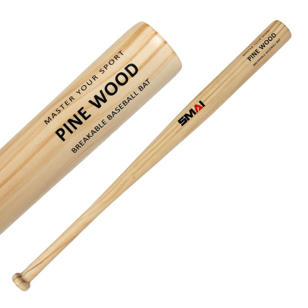 SMAI Breakable Wooden Baseball Bat