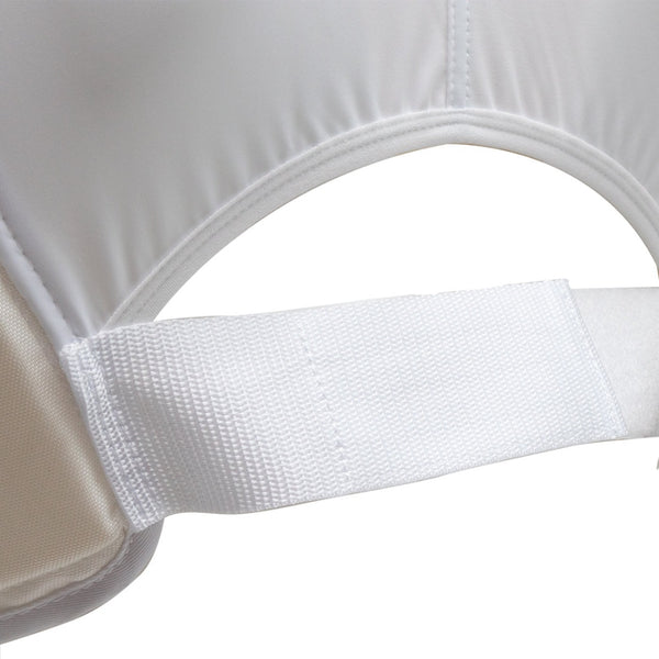 WKF Approved Body Protector - Karate Close up of Strap