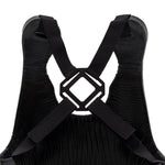 Martial Arts Chest Guard - Dipped Back View Close Up