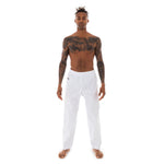 Martial Arts Pants - 8oz White Front View Old Logo 2