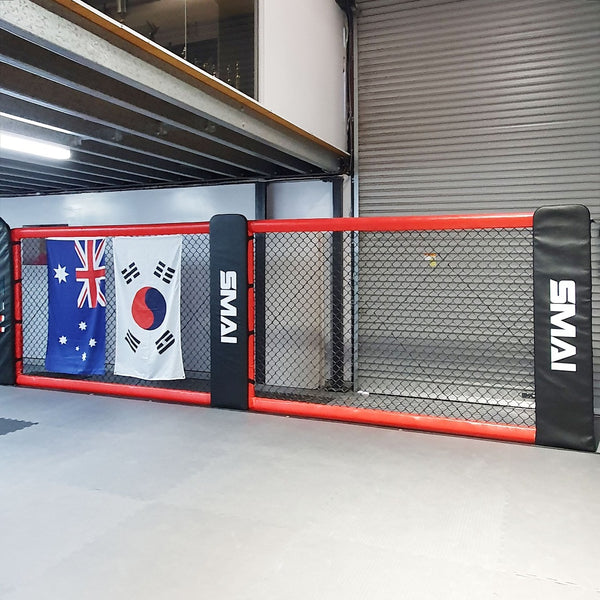 MMA Cage Panel Pack in a gym 3