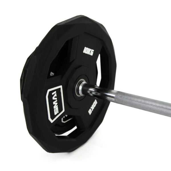Pump Set - 440kg with Storage Rack Close up of weights 2