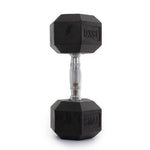 Rubber Hex Dumbbells Classic 15kg