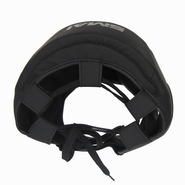 Triple Black Boxing Head Guard Top View