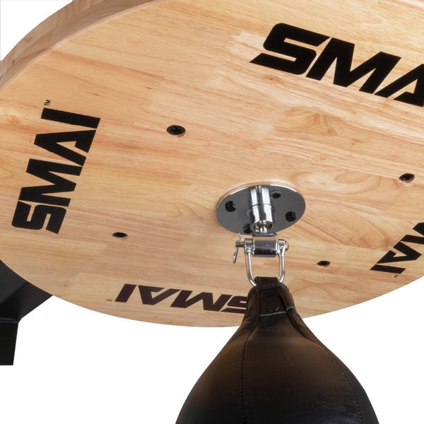 SMAI Commercial Speedball platform Front View Close up of SMAI Logos