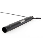 Black Aluminium Speed rope handle detail