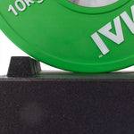 Stackable Rubber Deadlift Pads - Pair Close up of details