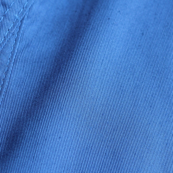 Karate Uniform - 8oz Student Gi (Blue) Close up of texture material
