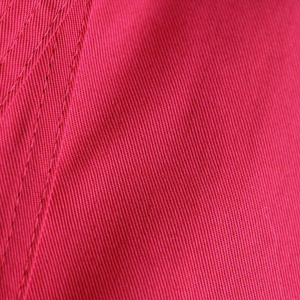 Karate Uniform - 8oz Student Gi (Red) Close up of material texture