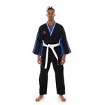 TKD Uniform - 8oz Demo Team Dobok Blue Front View