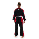 TKD Uniform - 8oz Demo Team Dobok Red Back View