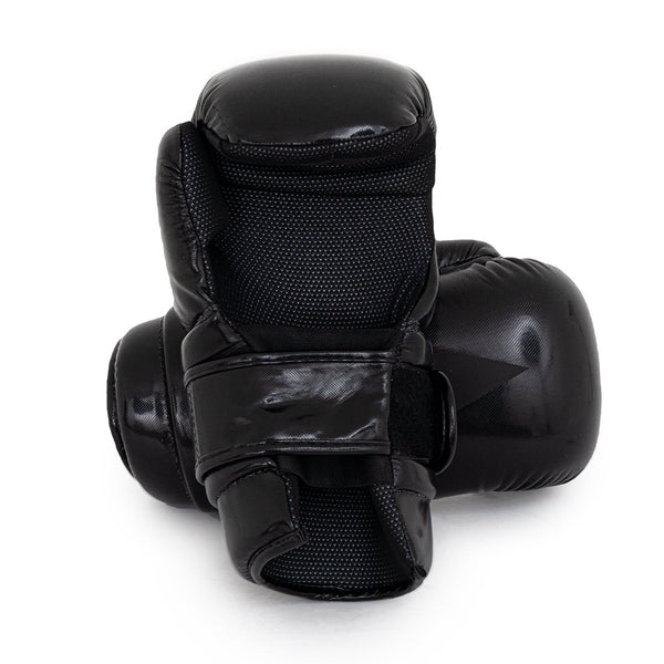Martial Arts Gloves - Tournament Carbon Palm View lying on other glove