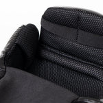 Martial Arts Gloves - Tournament Carbon Close up of palm material