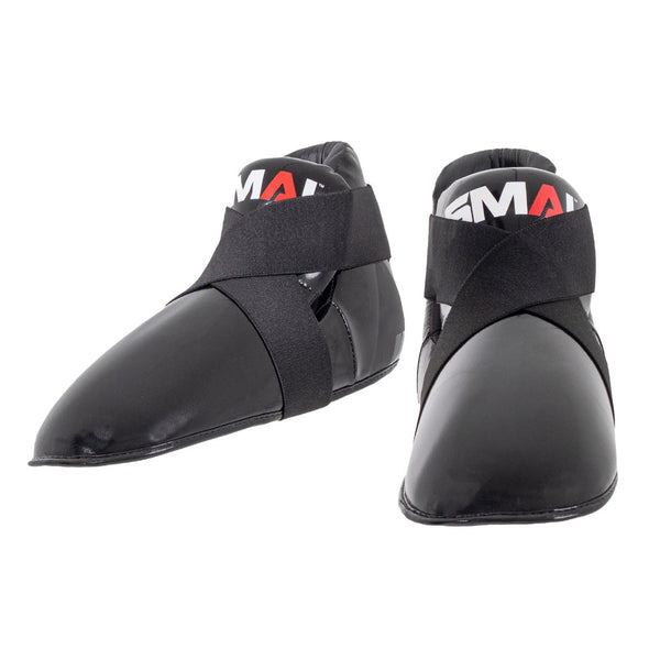 Martial Arts Kick Boots - Tournament Carbon Front View