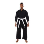 12oz canvas karate gi SMAI black Front