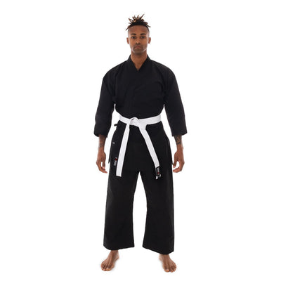 12oz canvas karate gi SMAI black Front