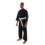 12oz canvas karate gi SMAI black side
