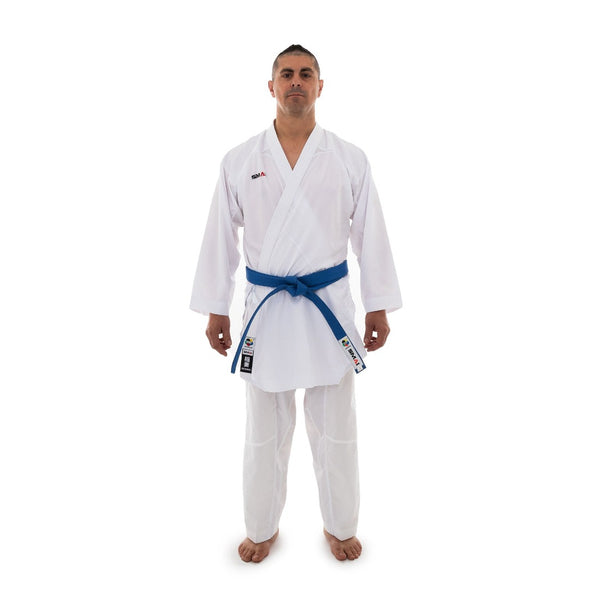 WKF Karate Uniform - 6oz Premium Kumite Gi - Inazuma  Front VIew