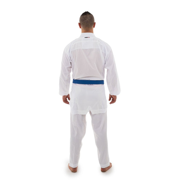 WKF Karate Uniform - 6oz Premium Kumite Gi - Inazuma Back View